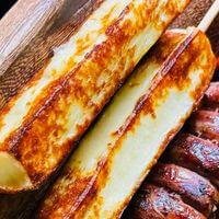 ESPETO DE QUEIJO COALHO ASSADO